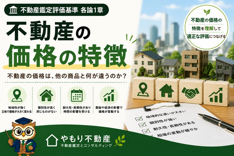 不動産の価格の特徴